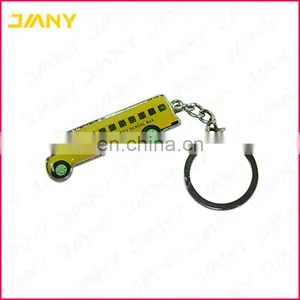 Custom Printing Logo Metal Key Chain With Ring thumbnail-1