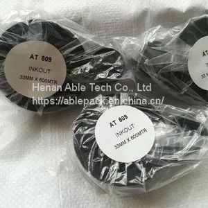 Black TTO Ribbon 33x600m Ink Out for Smart Date Machine to Print Expiry Date thumbnail-3