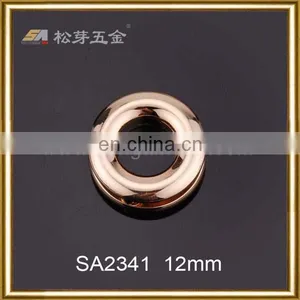 Song A Metal Rose Gold Zinc Alloy Fancy Eyelet Small Size 12mm Metal Eyelet for Purse thumbnail-1