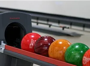 Bowling Ball Return High Speed Steel Plastic Rubber thumbnail-1