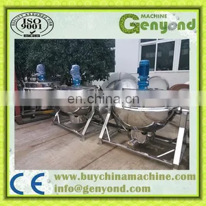 Jacketed Kettle Candy Food Processing Steam Electric Heating Jacketed Kettle thumbnail-2