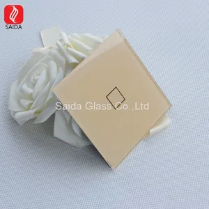 Cusotmized Design 1 Gang 1 Way 3 Gang 3 Way Touch Sensitive Toughened Glass Plates thumbnail-2