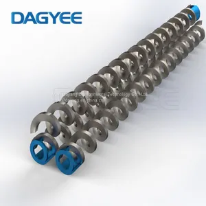 Separated Sludge Shaftless Screw Conveyors Made of Stainless Steel thumbnail-5