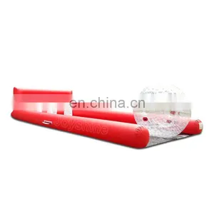 Custom 5m Giant Inflatable Bowling Lanes Equipment Factory Prices Human Sized Bowling Lane Alley Set Game For Sale thumbnail-6