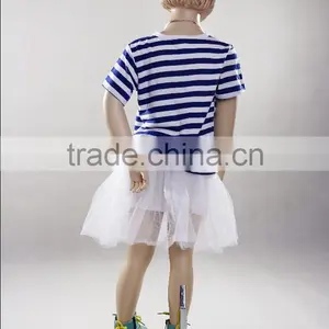 Cheap Full Body Child Mannequin Fiberglass Children Mannequin Realist Kids Dummy Manikin KD6 thumbnail-4