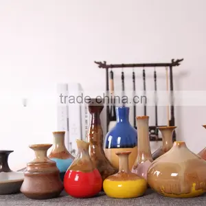 2015 Wholesale Modern Glazed Ceramic Flower Vase thumbnail-1