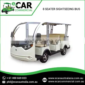 Leading Manufacturers and Suppliers of Electric 8 Seater Sightseeing Bus for Tourists thumbnail-1