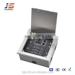 JS-DC180 Beiing 220V Hidden Media Power Electric Multi Plug Floor Socket Box thumbnail-3