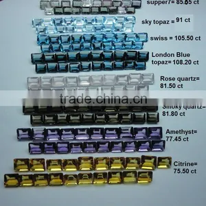 Semi Precious Stones Citrine Amethyst Blue Topaz London and Swiss Blue Topaz Lemon Smokey Rose Quartz Supper7 Opal Beads thumbnail-1