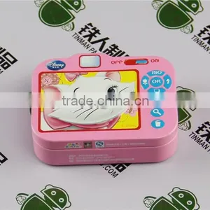 Tinplate CMYK Gift Box Tin Case 3D Shape for Party and Holiday thumbnail-1