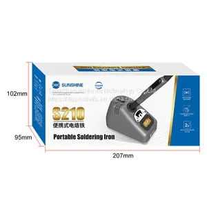 SS-S210 110W Portable LED Smart Soldering Iron With C210 Series Tips thumbnail-2