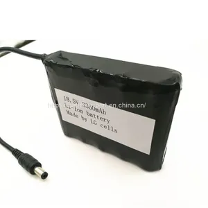 18.5V 18V 3350mAH Battery Pack LG FIL 18650 Lithium li Ion Cell for Camera thumbnail-2