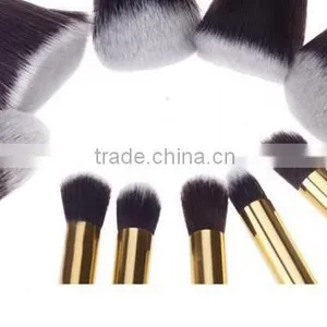 10pcs Makeup Brush Kit Free Sample With Synthetic Hair thumbnail-3