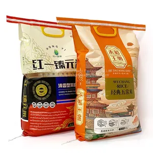 Recyclable 3 Layer Multiwall Kraft Paper Bags Pet Feed Rice Flour Sugar Bag thumbnail-2