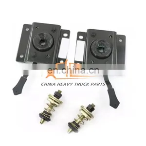 Chinese Suppliers A7 SINOTRUK A7-V Cab Assembly Cabin Parts WG1664110028 Mask Right Lock Assembly thumbnail-1