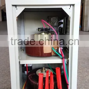 220V AC Output Single Phase Approve Portable 15000W Automatic Voltage Regulator thumbnail-5