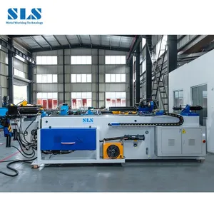 Fully Auto Servo Hydraulic Electric Mandrel Tube Bender Square Stainless Steel Aluminum Profile Rolling Pipe Bending Machine thumbnail-2