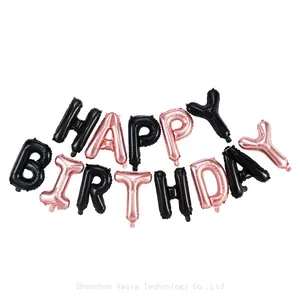Wholesale 16-inch Happy Birthday Letter Foil Balloons Set for Kids Adult Birthday Party Decor thumbnail-5