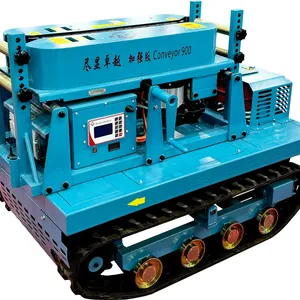 High Efficiency Remote-controlled Movement Cable Conveyor Feeder Device Machine for Power Construction Cable Laying Pulling thumbnail-1