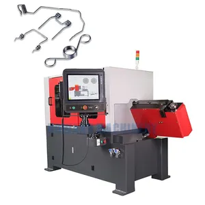 Hot Selling 2D 3D Fully Auto CNC Metal Steel Bar Solid Wire Bending Machine 3 Axis 5 Axis Wire Forming Machine thumbnail-1