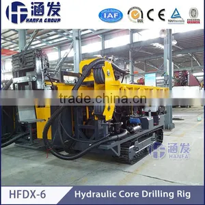HFDX-6 Full Hydraulic System Crawler Type Core Drilling Rig thumbnail-1