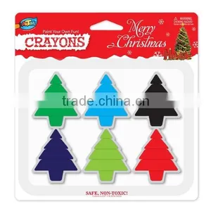 6ct Christmas Tree Crayons thumbnail-1
