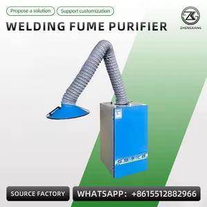 Industrial Welding Fume Extractor Mobile Welding Smoke Dust Collector for Cutting Grinding thumbnail-5