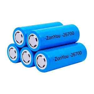 Wholesale 6000 Cycle Life Span 26700 Cylindrical Cell Lithium Iron Phosphate Battery for Power Tools thumbnail-5