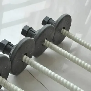 Carbon Steel Hollow Anchor Bolt 36mm With Nut and Washer for Tunnel Reinforcement thumbnail-1
