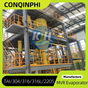 Skid-mounted Evaporator With Digital Temperature Controller, 304 SS, 220V, 500L/H, Mill Test Report Included thumbnail-5