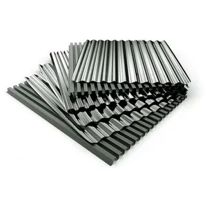0.5mm – 1.5mm WT, Galvanized Corrugated Plate; DX51D / SGCC – T-profile / U-profile – Large Stock thumbnail-1