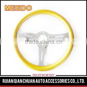 China Ruian 14inch 350mm ABS Universal Auto Accessories Car Steering Wheel thumbnail-1
