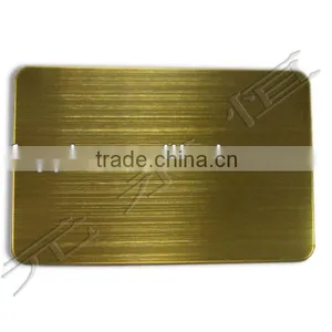 Antique Brass Plating Stainless Steel Sheet 304 thumbnail-1