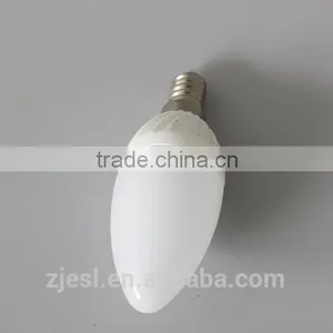 Factory Price Ceramic 330lm 4w Dimmable E14 Led Candle Light thumbnail-4