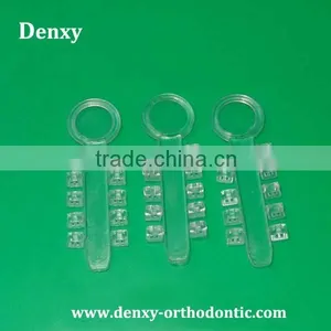Denxy Star Dental Brackets Rotation Wedge Orthodontic Brackets Clear Rotation Wedges thumbnail-1