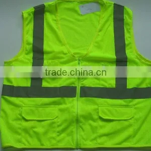 Promotional Logo Printed High Visibility Safety Reflective Vest thumbnail-2