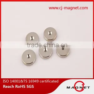 China Manufacture N52 Neodymium Hard Disc Magnets for Sale for Clothing thumbnail-3