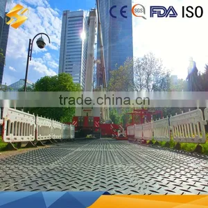 Engineered Plastic HDPE Ground Protection Mats / HDPE Road Mat / PE Crane Footrest thumbnail-5