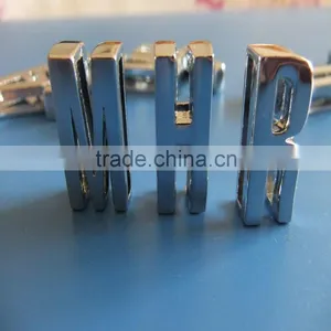 Wholesale Most Best Chrome Plated Zinc Alloy 18mm Plain Slider Letters thumbnail-1