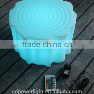 New PE Plastic Stool With LED Light & Remote Control YXF-3320 thumbnail-4