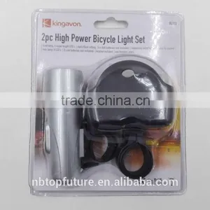 2pc Hign Power Bicycle Light Set thumbnail-1