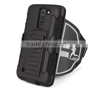 Sweatproof and Detachable Sports Armband,key and Credit Card Holder Dual Layers Protective for LG K7 thumbnail-6