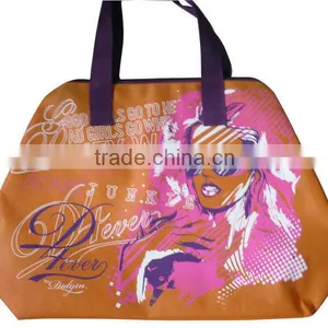 420D Polyester Girls Fashion Tote Bag, Full Print Bag for Women thumbnail-2