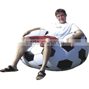 PVC Inflatable Sofa (Football Pattern) thumbnail-1
