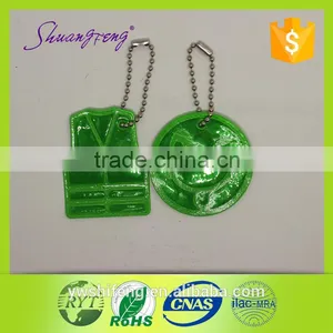 2016 Hotsale China Supplier Reflective PVC Keychain thumbnail-3