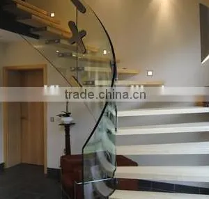 Natural Oak Curve Stair Treads thumbnail-3