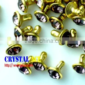 Good Quality and Wholesale Price Rhinestone Strass Rivet,rhinestonel Rivet Strass for Bags for Decoration thumbnail-1