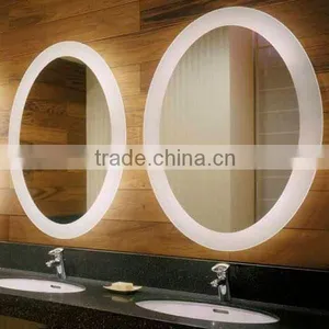 CE UL CUL Beauty Round LED Lighted Blacklit Mirror thumbnail-1