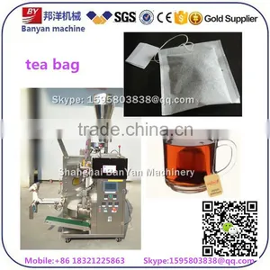 High Speed Automatic Tea Bag With Thread and Tag Packing Machine thumbnail-1
