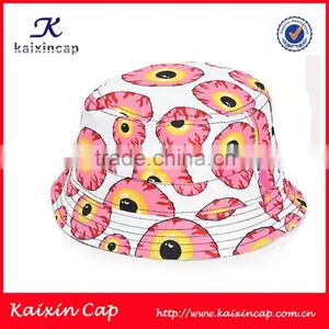 New Stylish Floppy Custom Fishing Bucket Hat With String thumbnail-1
